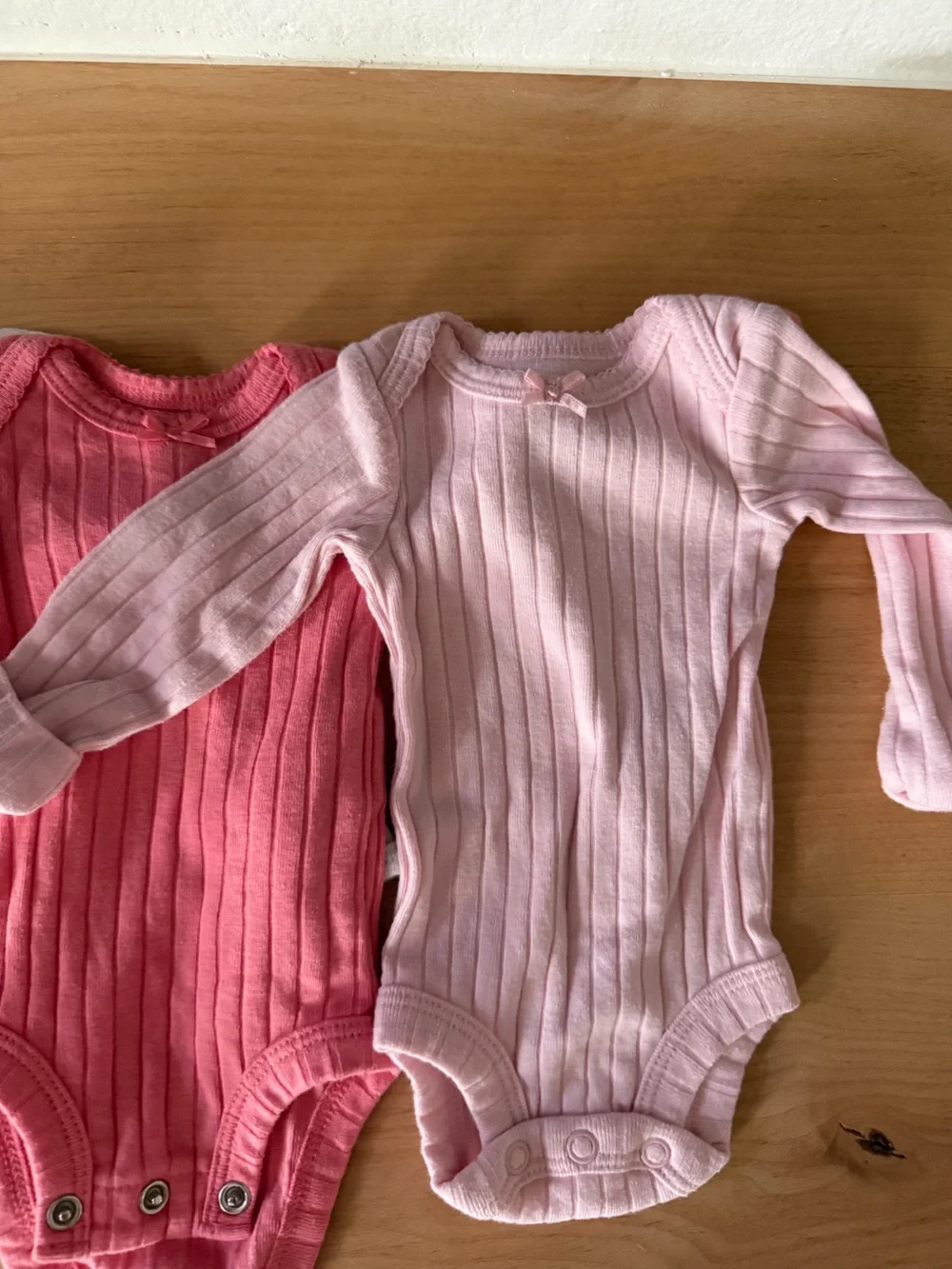 PREMIE Ribbed One-Piece - Pink, Coral & Grey